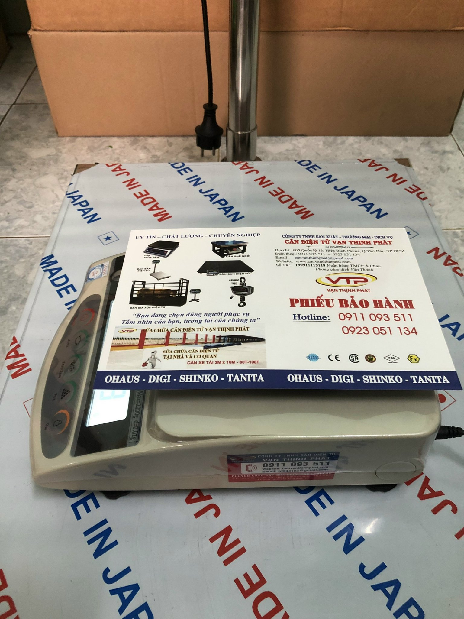 Cân Điện Tử GS SHIKO 1200 g 0.01 g