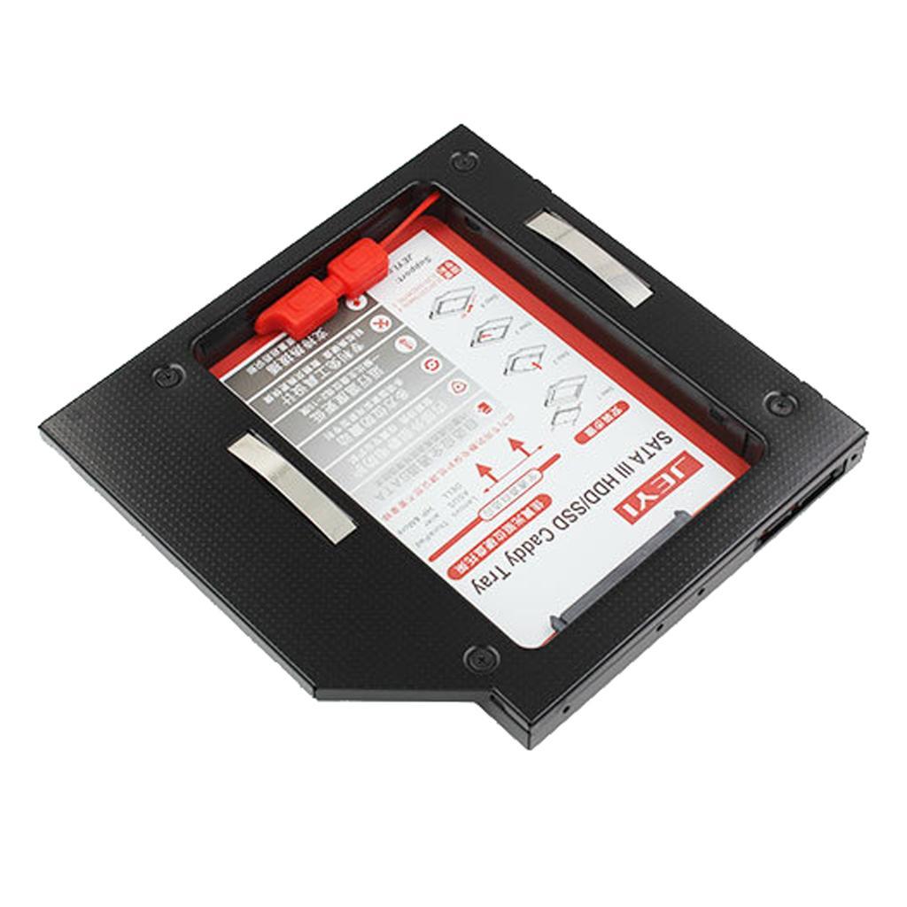 2.5'' 12.7mm SSD HDD Caddy Tray Aluminum Optical Drive Bay