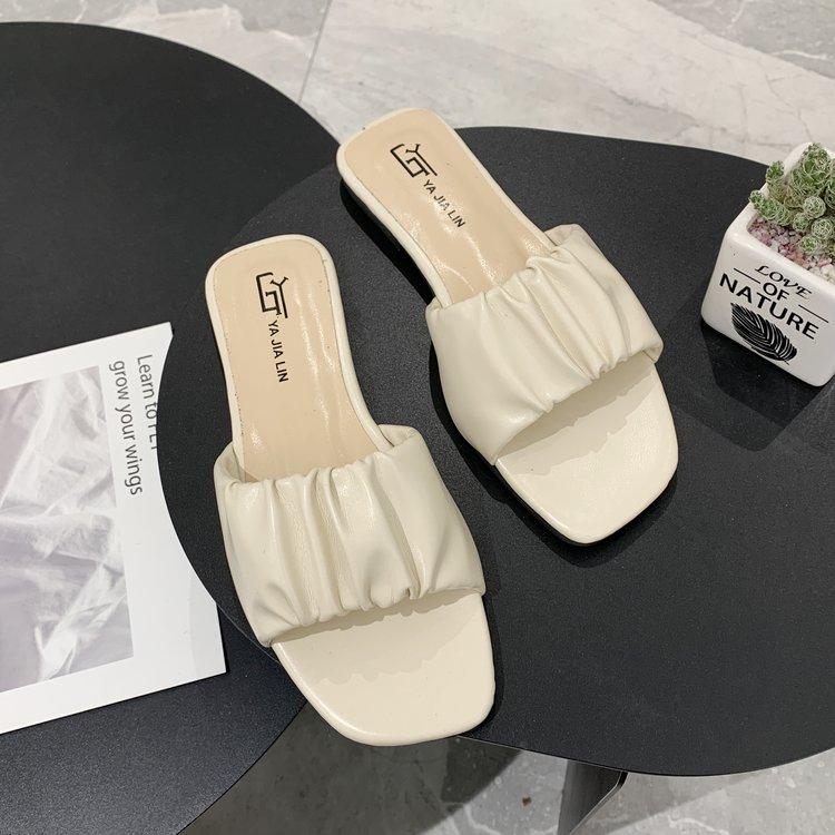 Dép quai ngang phong cách Hàn Quốc sành điệu cho nữ