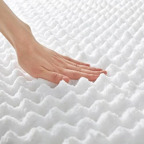 Nệm Foam Nhật Bản cao cấp Aeroflow Wave êm ái, thoáng mát, phân tán áp lực và massage nhẹ nhàng cho toàn bộ cơ thể