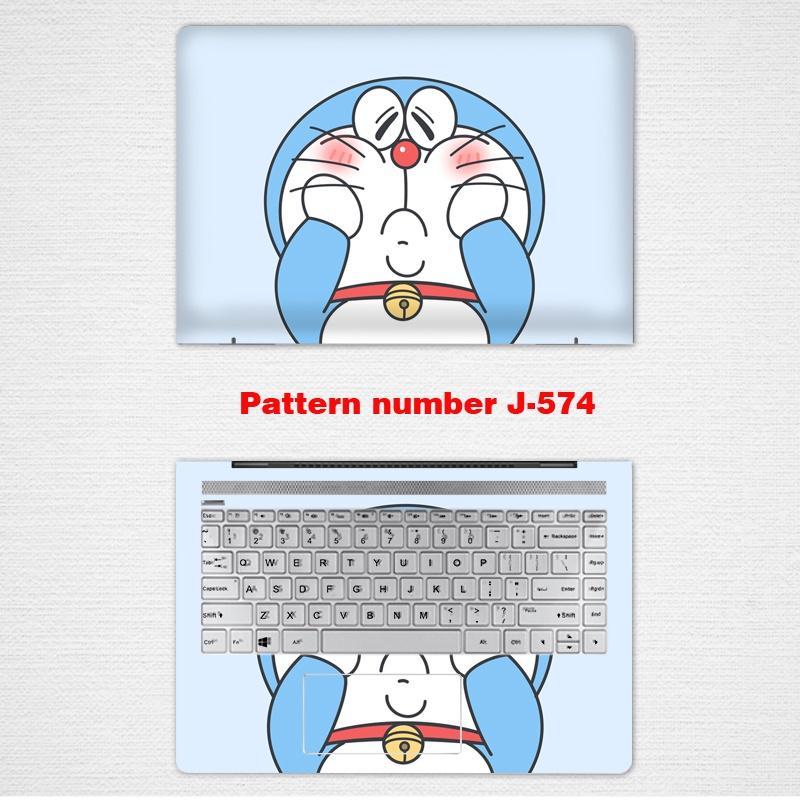 Bộ 2 Miếng Dán Hình Doraemon Cho Laptop 12 13 14 15.6 Inches Notebook ACER Swift Nitro 5 aspire AN515-52 AN515-55