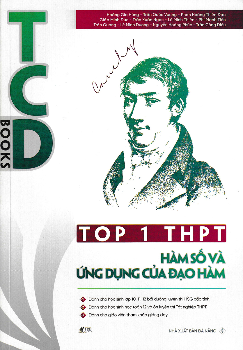 TOP 1 THPT HÀM SỐ VÀ ỨNG DỤNG CỦA ĐẠO HÀM_TCD