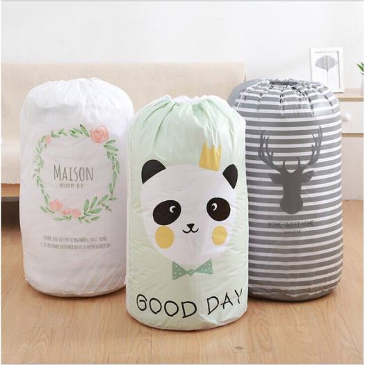 Túi đựng chăn màn quần áo cỡ lớn 135L Họa Tiết loại cao cấp chống ẩm mốc