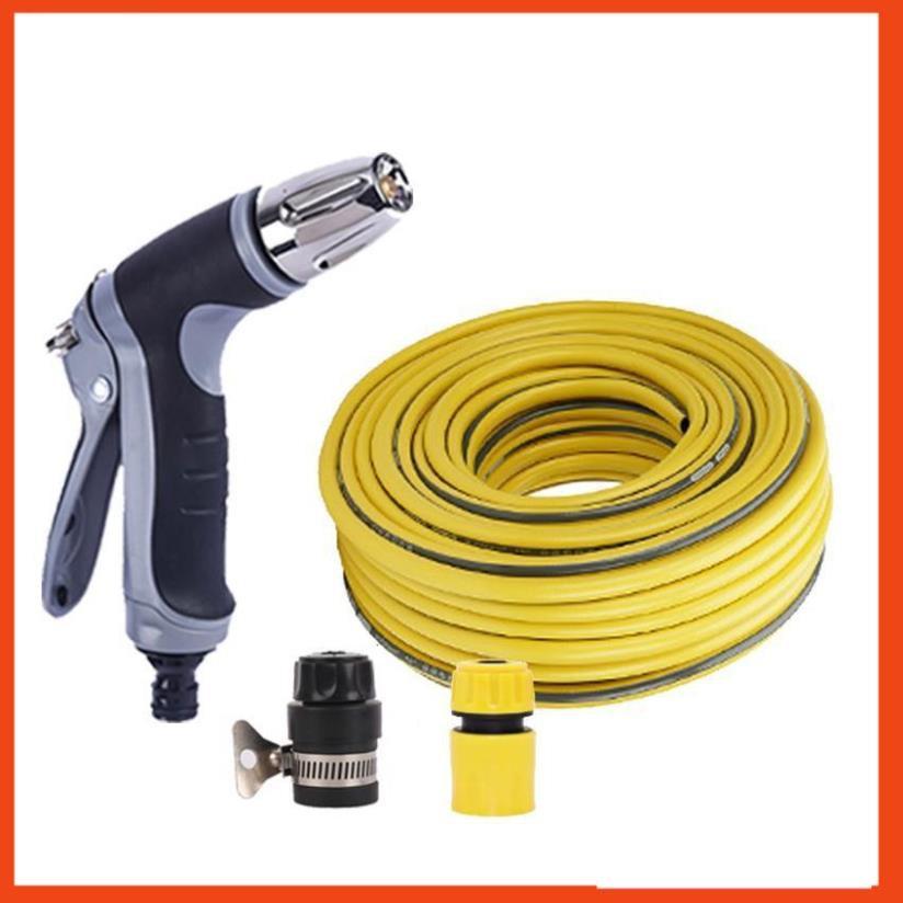 Bộ dây và vòi xịt tăng áp rửa xe tưới cây 206817 20M