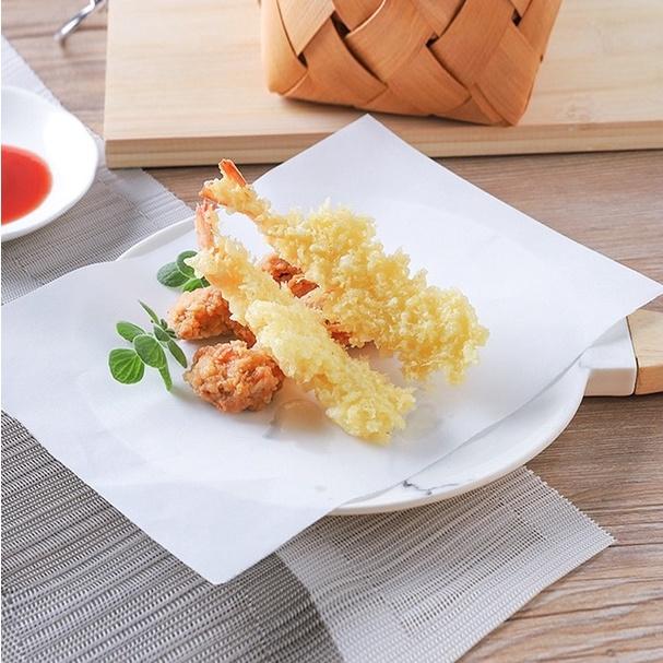 Giấy thấm dầu thực phẩm KOKUSAI Nhật Bản giấy thấm dầu ăn đồ chiên rán nhà bếp gói 20 tờ/1 túi