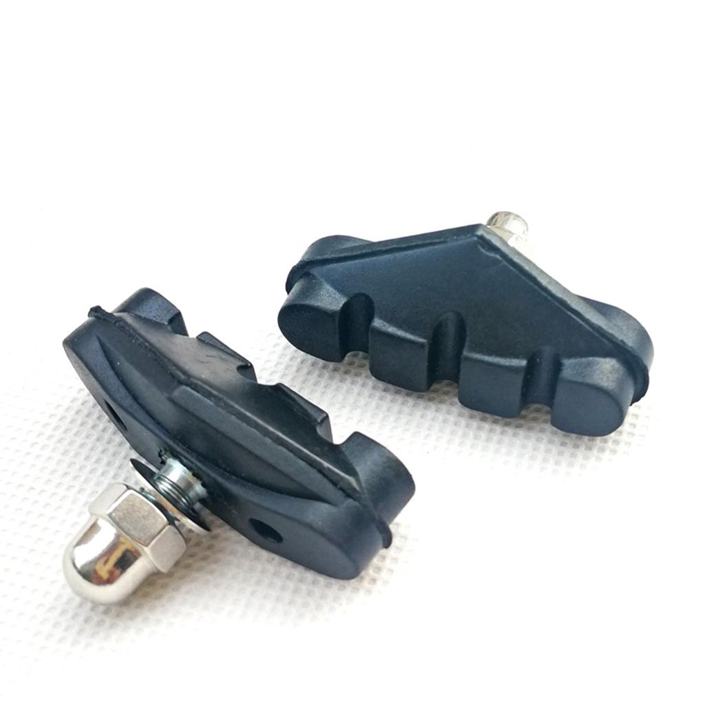 1 Pair Road C Brake Shoes Pads Blocks Rubber Caliper Brake Holder