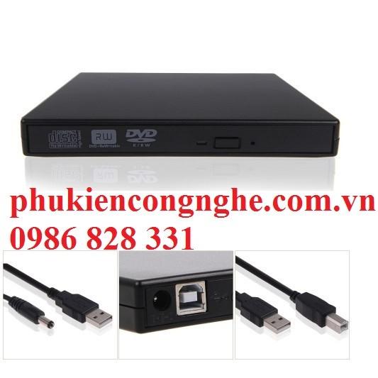 Ổ ghi đĩa DVD RW Cổng USB cắm ngoài cho Laptop