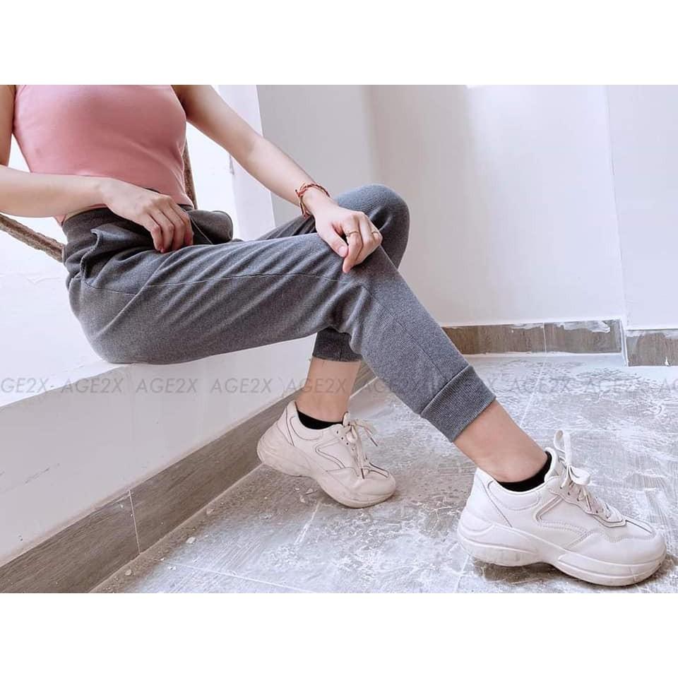 Quần Dài Jogger Form Rộng Thể Thao Thời Trang