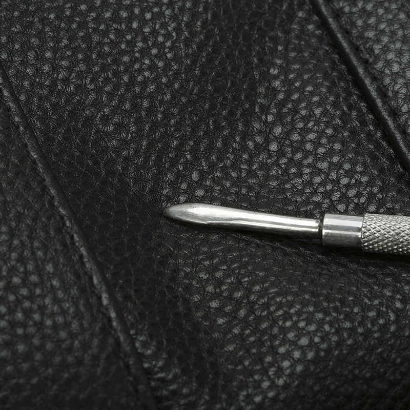 Túi xách nam công sở da thật, túi đeo chéo nam du lịch đựng máy tính bảng 7.9 inch ngăn trước vạt chéo IDIGO MB1 - 6019