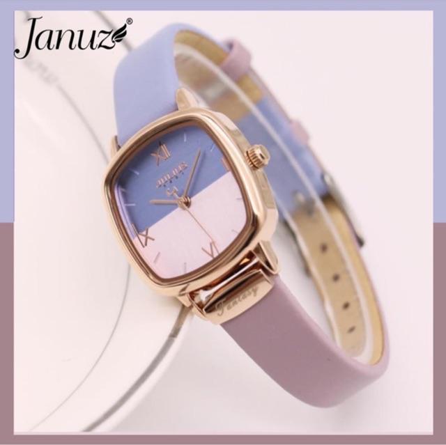 Đồng Hồ Nữ JA-1240B Julius Hàn Quốc Dây Da