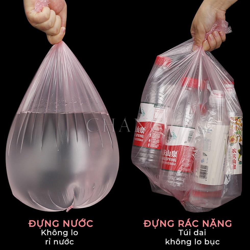 Set 300 túi đựng rác siêu dai tiện lợi kích thước 45x50cm, Combo hộp 10 cuộn túi rác tự phân huỷ sinh học.