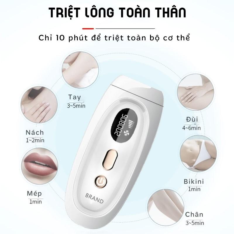 Máy Triệt Lông Vĩnh Viễn Mini Cầm Tay Tại Nhà-999.000 Xung