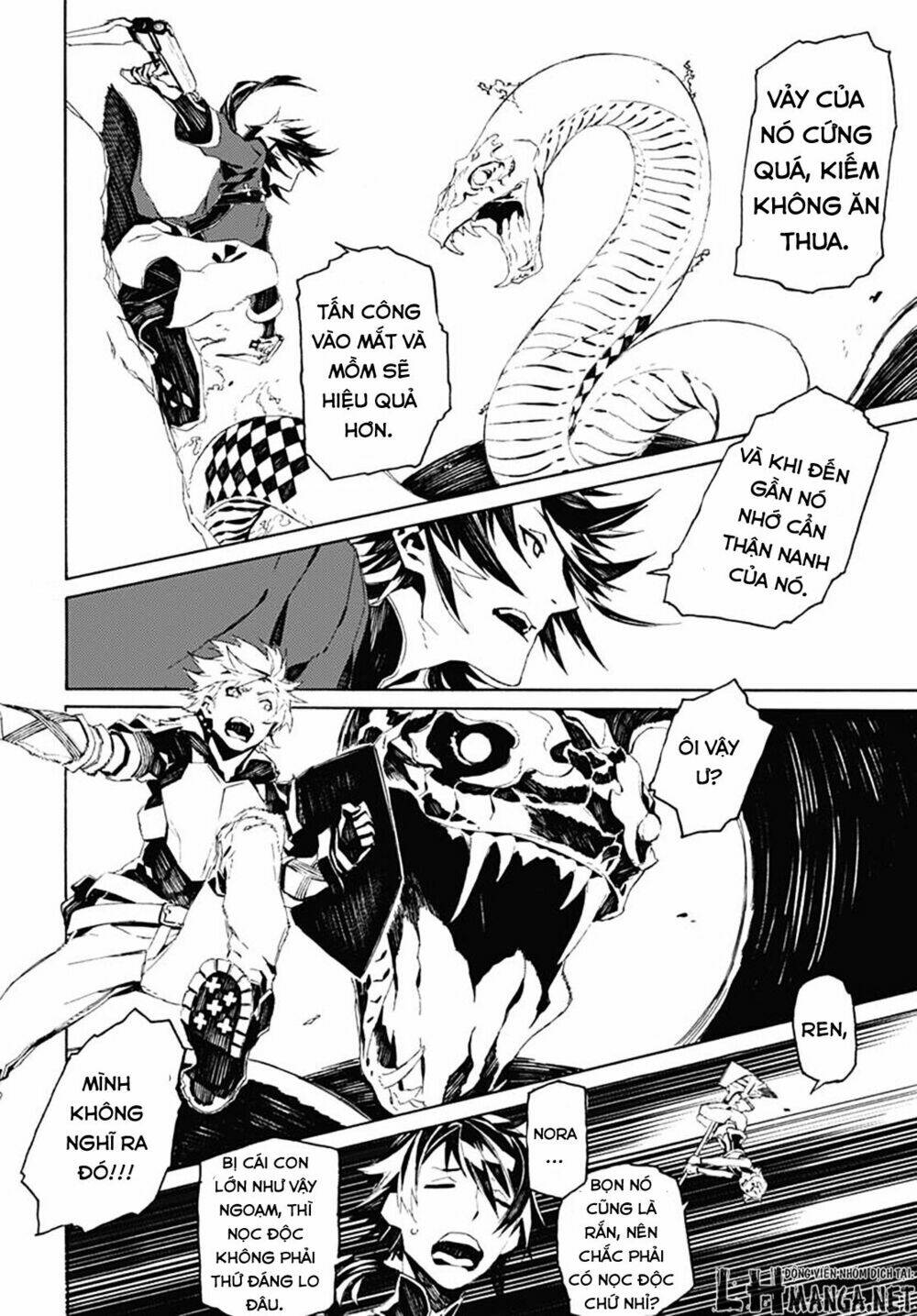 học viện đào tạo thợ săn quái vật chapter 11 8