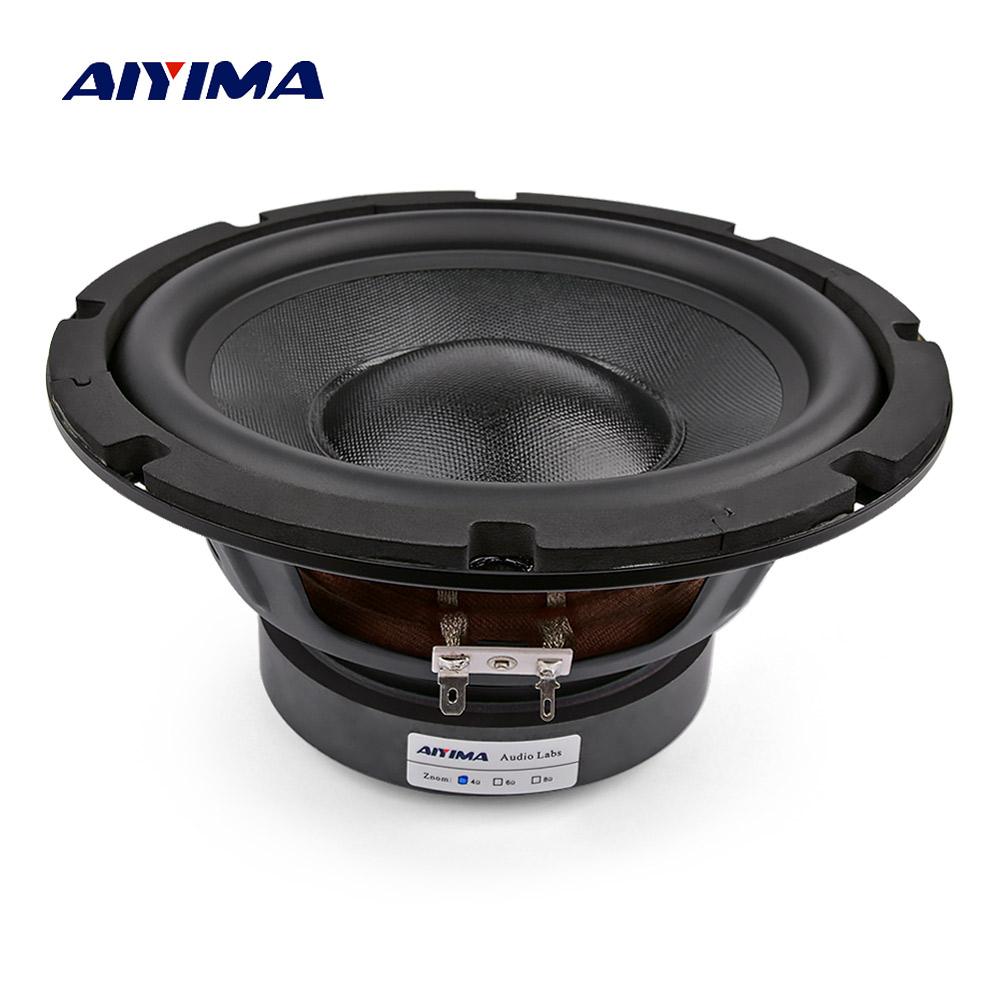 Aiyima 8 Inch Loa Siêu Trầm Loa Loa Trầm 4 8 Ohm 150W Cao Cấp Dài Bass Sâu Âm Thanh Hifi Loa Tự Làm Cho Rạp Hát Tại Nhà Color: 8 Ohm