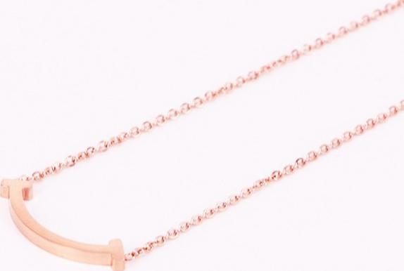 Dây Chuyền Nữ Miệng Cười Titan Ko Đen TT 2233 - 1 Cái
