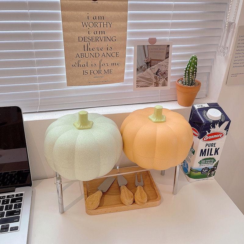 Hộp Đựng Trái Cây Hai Tầng Có Nắp Đậy Để Bàn Tiện Dụng