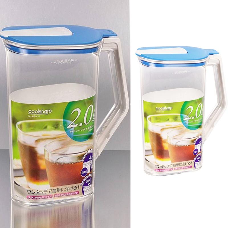 Bình đựng nước cao cấp 2L nắp xanh
