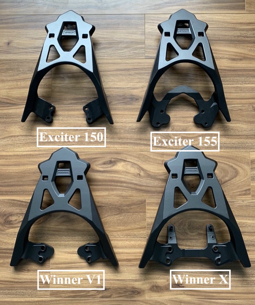 Cảng sau nhôm đúc dành cho Exciter 150, Winner V1, Winner X, Exciter 155
