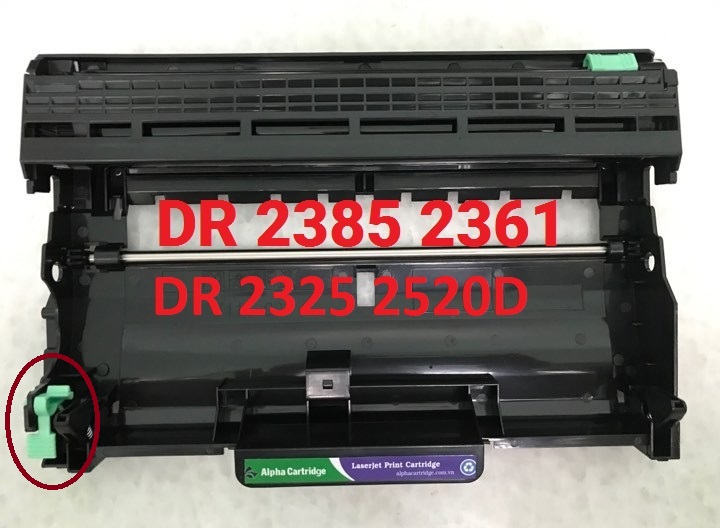 Cụm trống (Drum) Brother DR-2385 - Dùng cho các dòng máy in Brother HL(L2321D;L2361DN;L2366DW); MFC(L2520D;L2701D;L2701DW) Hàng chính hãng Alpha Cartridge