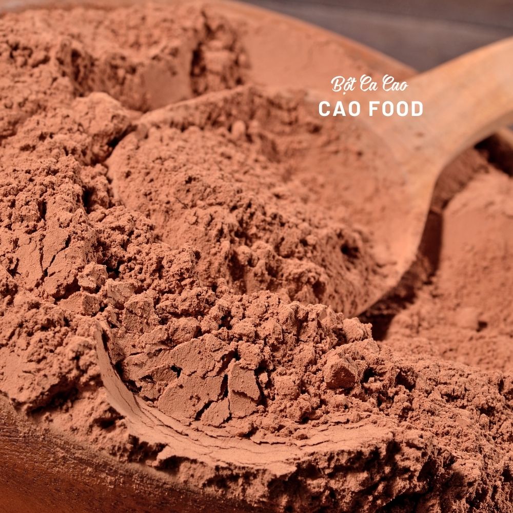 [500GR] Bột Cacao Đaklak CAO FOOD nguyên chất 100% loại đặc biệt thơm ngon