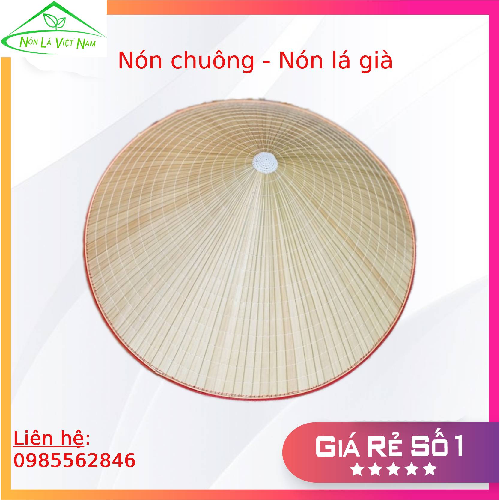 Nón chuông - Nón lá già - Nón lá việt nam - Nón trang trí