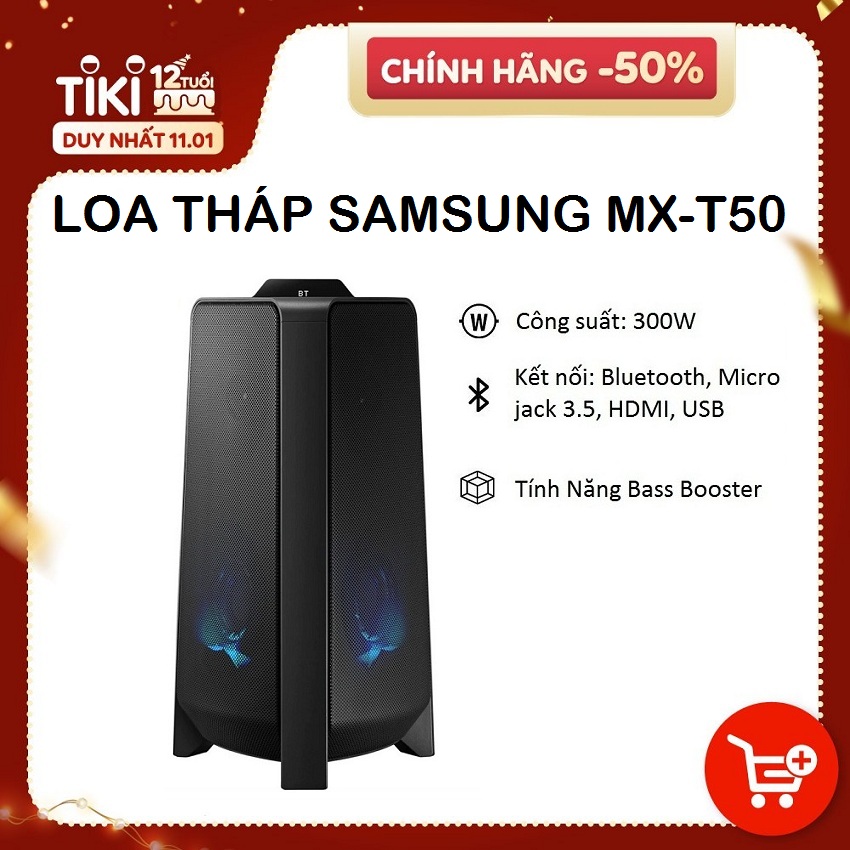 Loa tháp Samsung MX-T50 (500W) - Hàng chính hãng