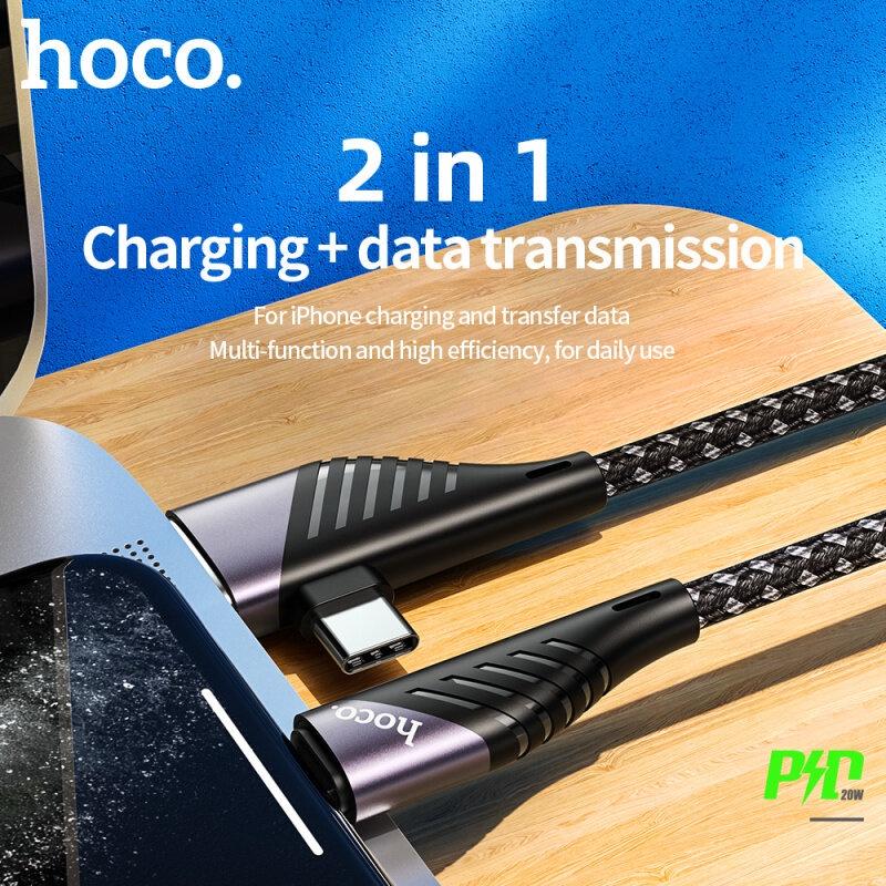 Dây cáp sạc nhanh HOCO micro USB C 20w tiện lợi cho iPhone 12/11 pro