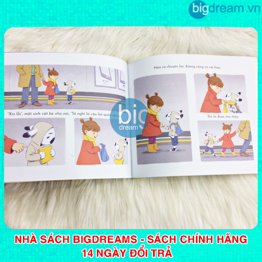 Cuốn sách bị thất lạc - Truyện kể cho bé trước giờ đi ngủ - Nuôi dưỡng tình cảm gia đình