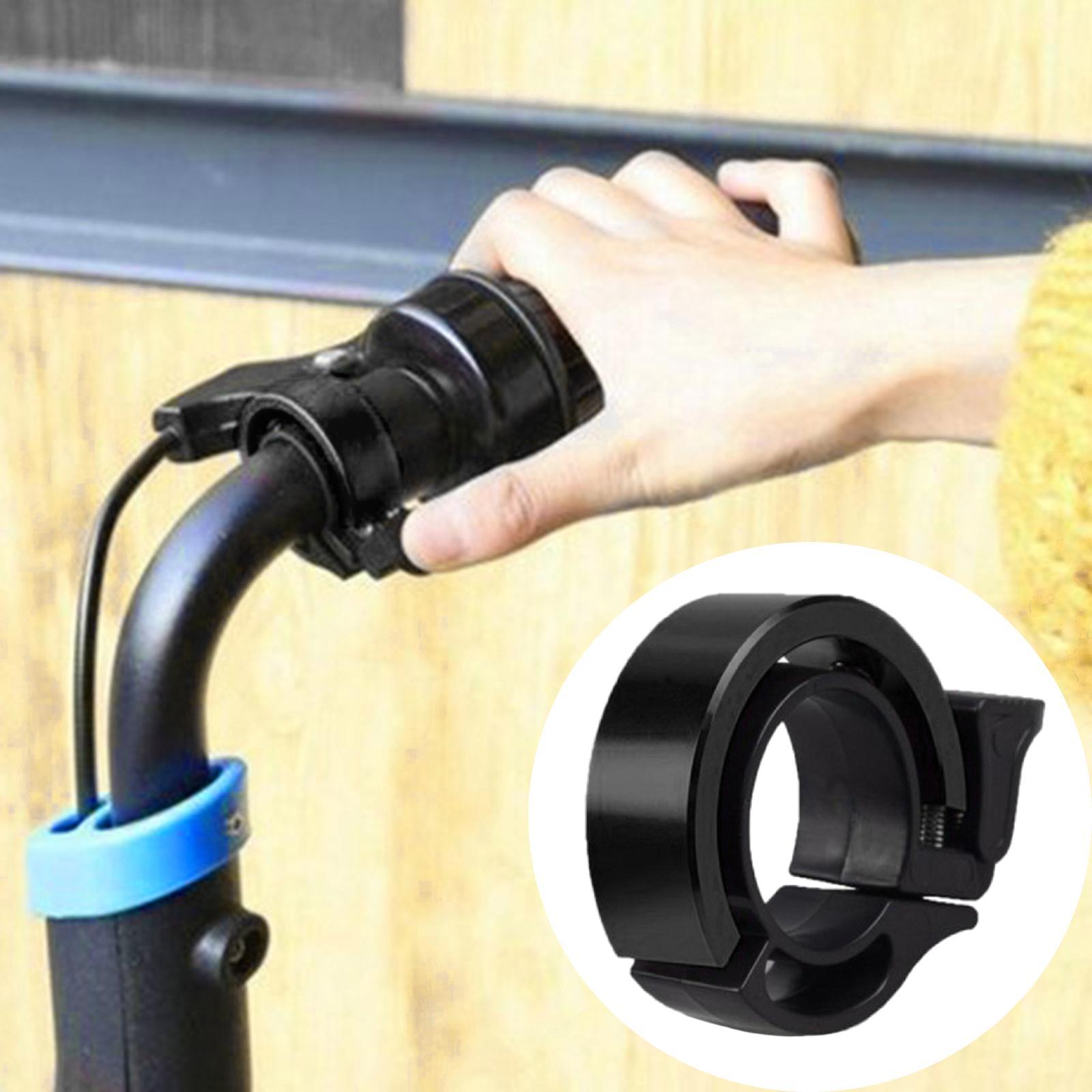 2x90db  Rings Bell  Bike Handlebar Invisible  Hooter Black