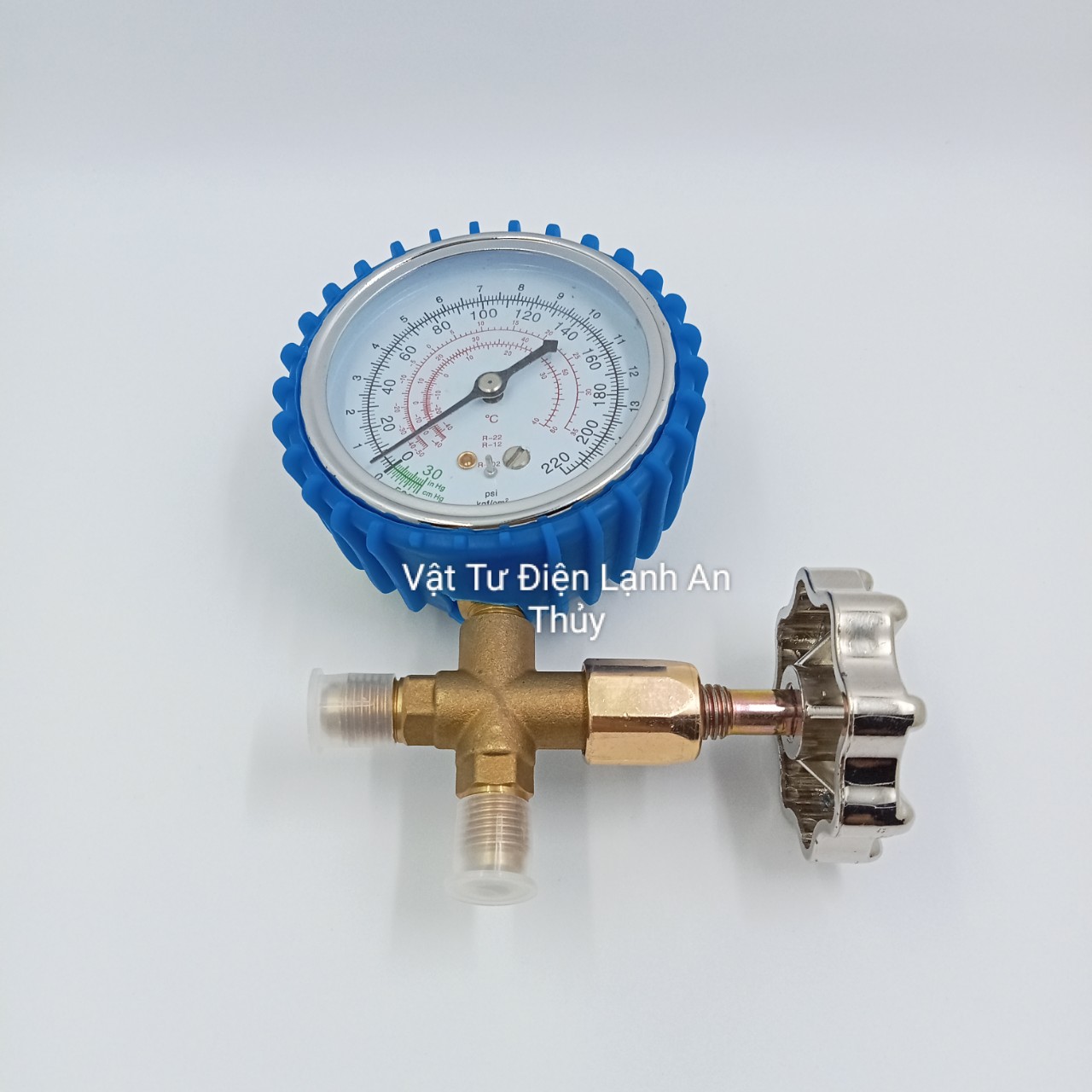 Đồng hồ nạp gas tủ lạnh điều hoà HUANGSEN THẤP ÁP CT-466 - Đồng hồ nạp gas máy lạnh điều hòa đơn HUANGSEN CAO ÁP CT-466