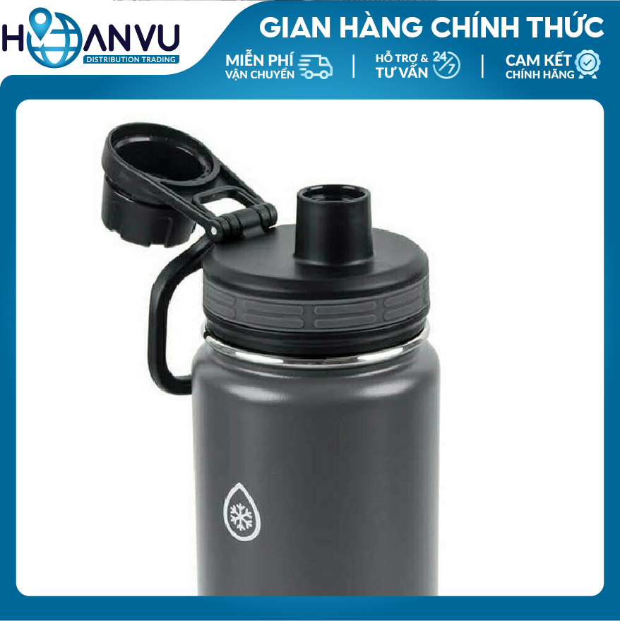 Bình Giữ Nhiệt Thép không Gỉ ThermoFlask Leakproof Spout Lid, 4 màu (710ml)