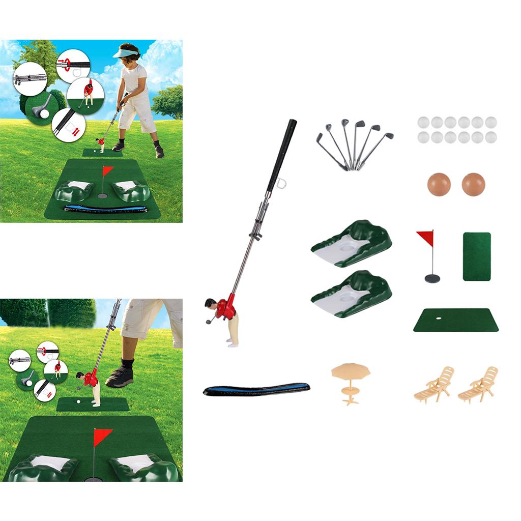 Professional Golf Practice Set Mini Golf Ball Sport Set Children Golf Club for Kids Adults