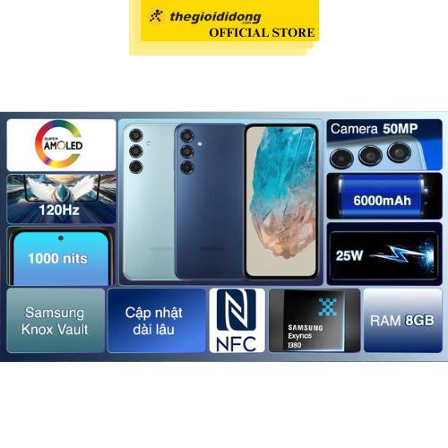 Điện thoại Samsung Galaxy M35 5G 8GB/256GB - Hàng Chính Hãng