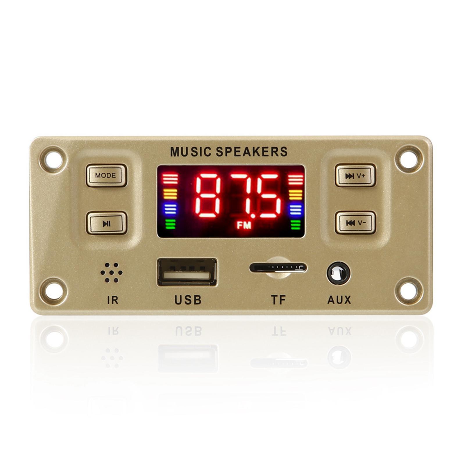 Board 2*50W Support TF/USB DC 8V-24V Car Radio for Car