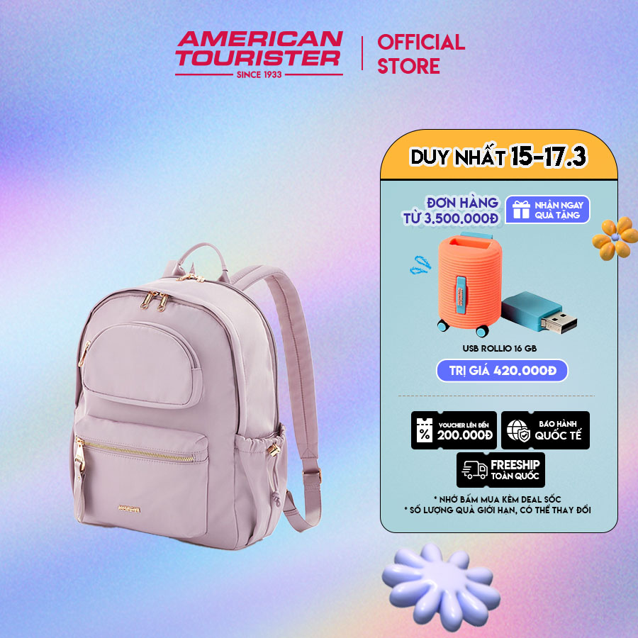 Balo laptop American Tourister Alizee Day Backpack LP 1 AS