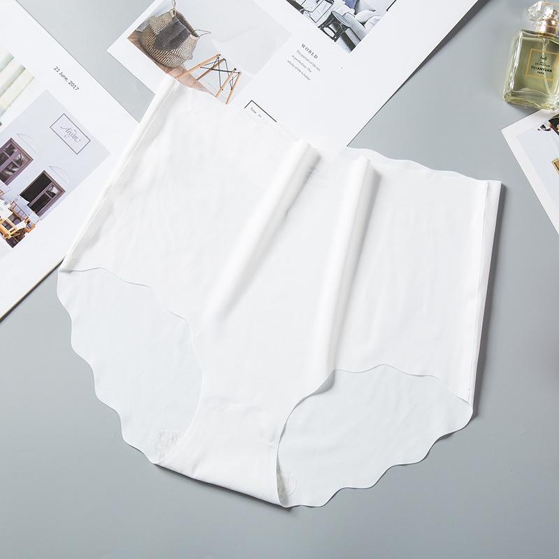 Quần lót nữ lụa băng Đồ lót nữ đúc su cạp cao sexy – Quần sịp thun lạnh không đường may cao cấp