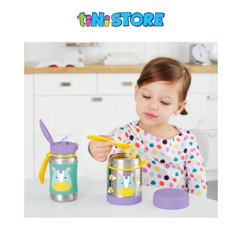 TiNiStore-Hộp đựng thức ăn giữ nhiệt Zoo Skip Hop - Unicorn 252382