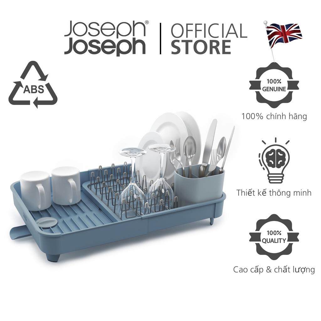 Kệ phơi tách chén Joseph Joseph 003123 - Extend Expandable Dish Drainer Editions Blue