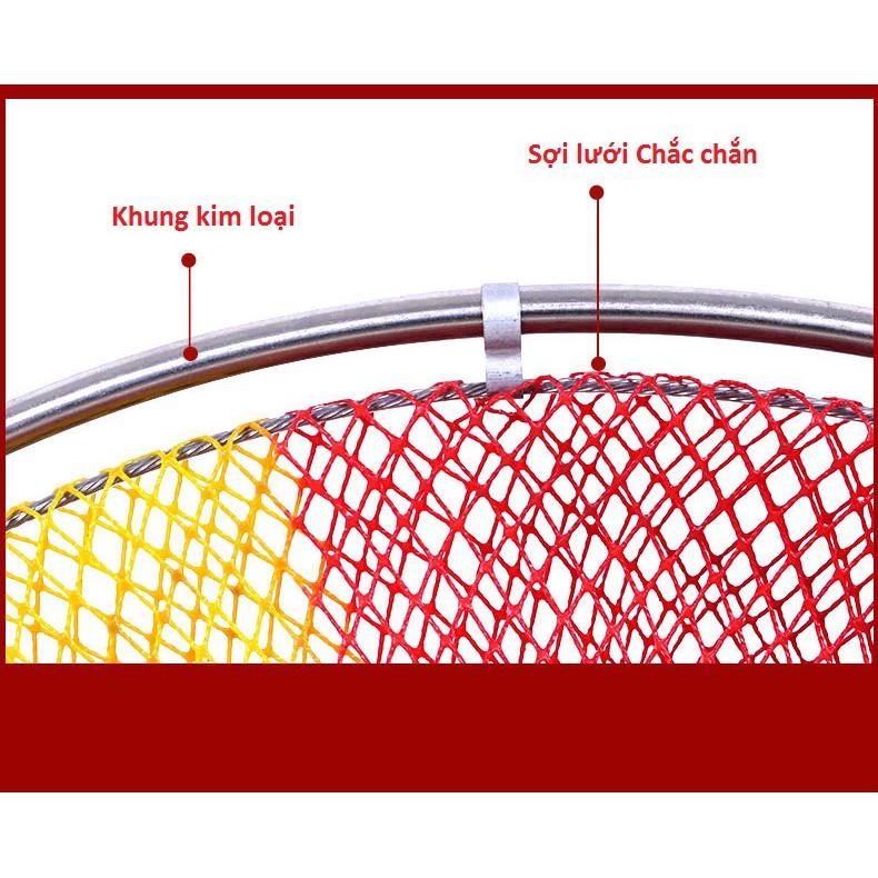 Hot Rọng Đựng Cá Khung Kim Loại 7 Màu Nhiều Kích Cỡ - Minh Phú