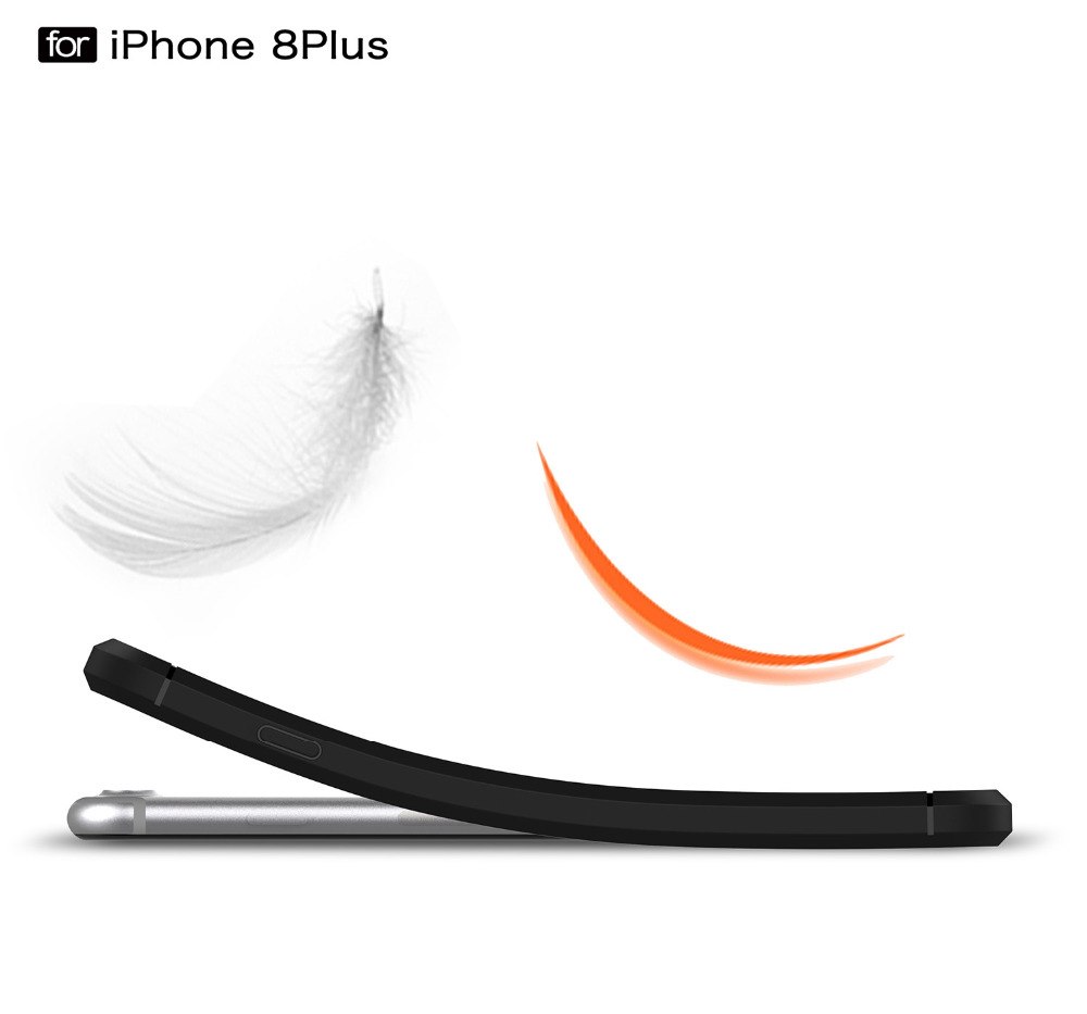 Ốp lưng chống sốc Likgus cho iPhone 7 Plus / 8 Plus (chuẩn quân đội, chống va đập, chống vân tay) - Hàng chính hãng