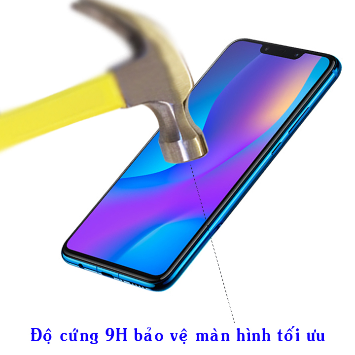 Kính Cường Lực Cho Huawei Nova 3i - Full Màn Hình - Màu Đen - Hàng Chính Hãng