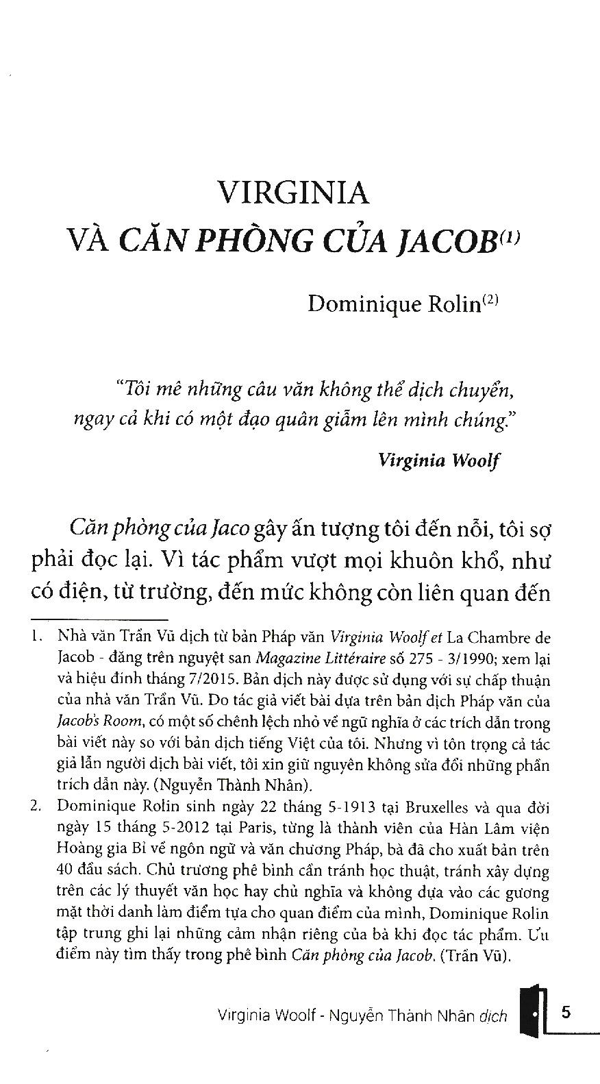 Sách Căn Phòng Của JACOB