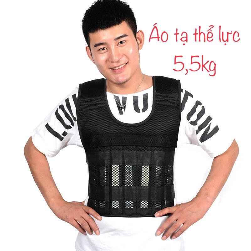 Áo khoác rèn luyện thể thao / tập nâng tạ có thể đựng đồ và chịu tải từ 5kg đến 20kg chuyên dụng