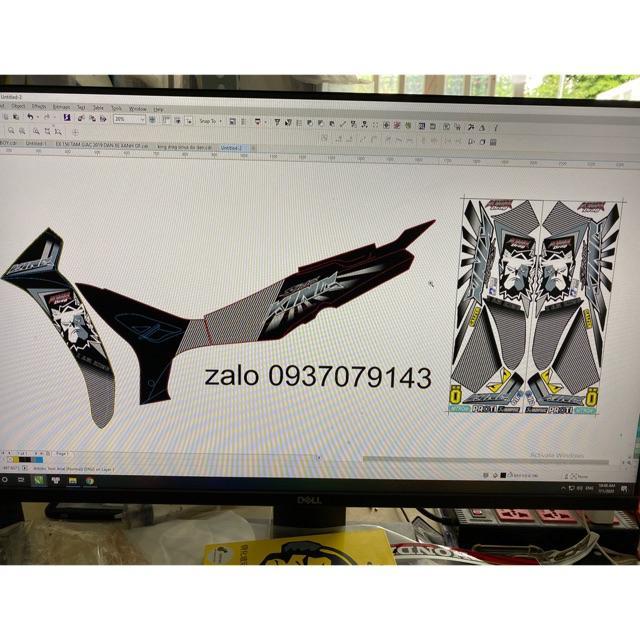 Tem rời dành cho Sirius King drag