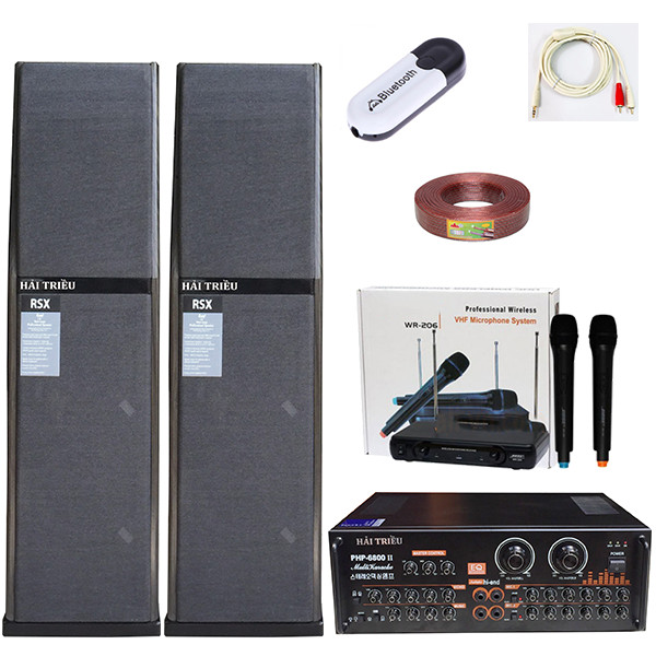 Dàn âm thanh karaoke gia đình PA - 6800II Hải Triều (hàng chính hãng)