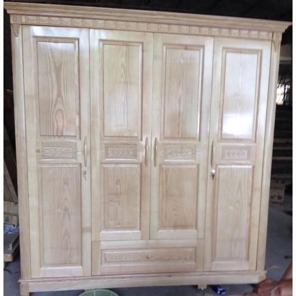 Tủ Quần Áo Gỗ Sồi Nga