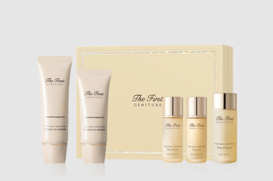 Kem chống nắng dịu da OHUI The First G Vitamin UV Defense 80ML SET