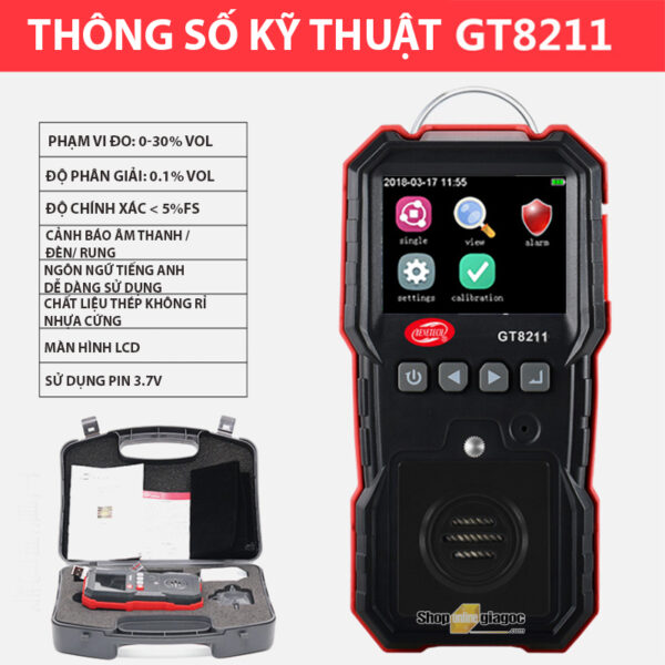 Máy Đo Nồng Độ Khí Oxy Kỹ Thuật Số Benetech GT8211