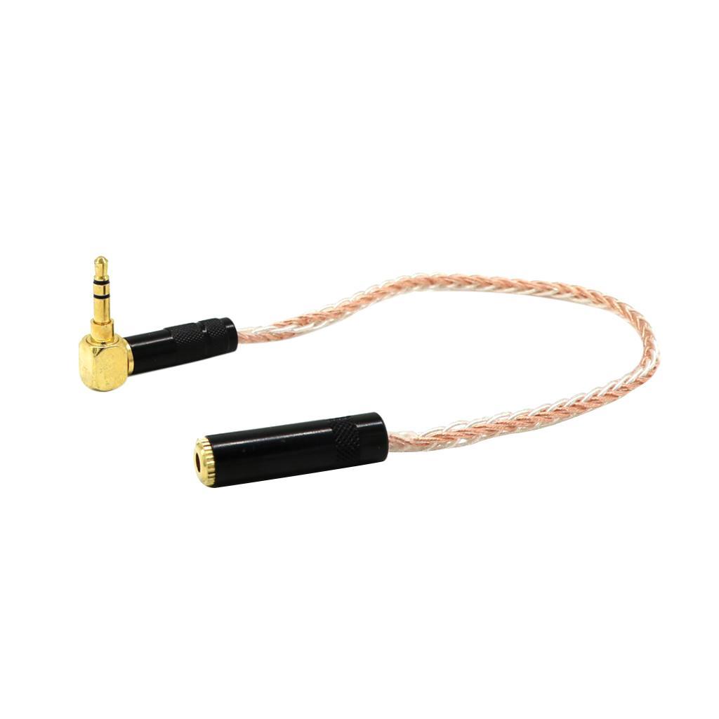 20 cm elbow 3.5 mm male to female stereo extension