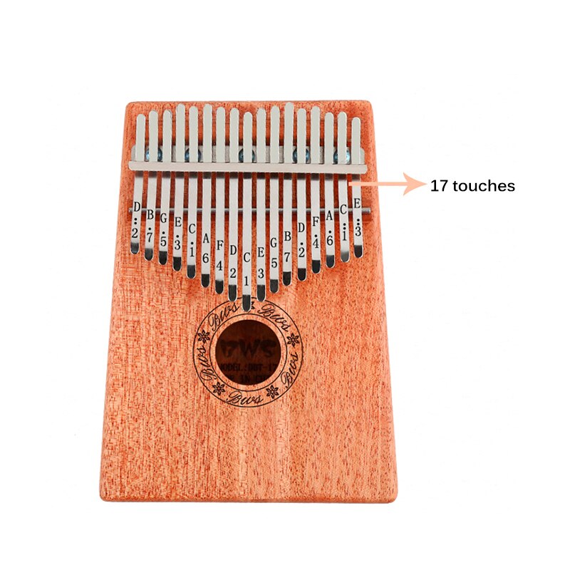 Đàn Kalimba Có Hướng Dẫn Tiếng Việt 17 Phím Đủ Phụ Kiện Thumb Piano BWS